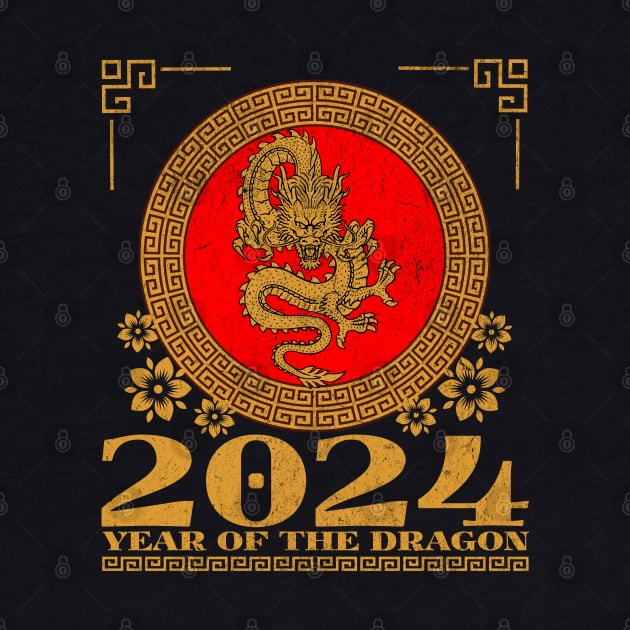 Year Of The Dragon 2024 - Happy New Year 2024 by Bellinna